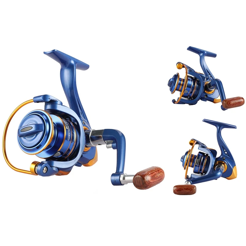 

Спиннинговая Рыболовная катушка, подшипник 5,2: 1, рыболовное колесо для пресноводной рыбалки, Рыболовный инструмент для соленой воды