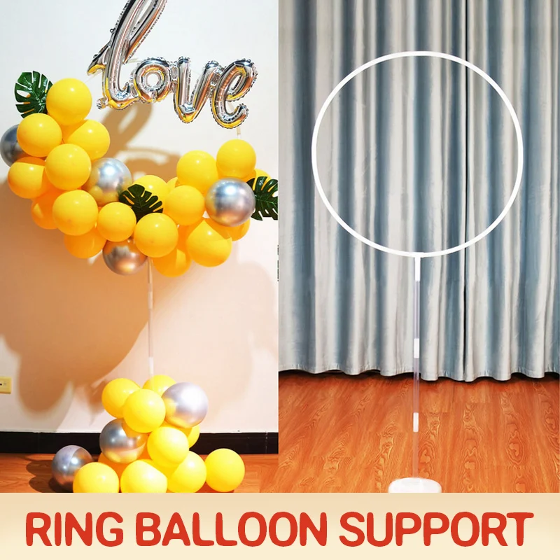 

Воздушные шары с аркой, подставка-кольцо для детского праздника, свадебное украшение, шары, Круглый держатель-кольцо, Рождественский шар-шар