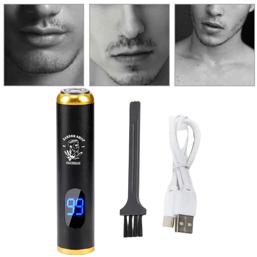 Mini Electric Shaver Beard Razor Pocket Size Waterproof Trimmer Rechargeable Men Machine |