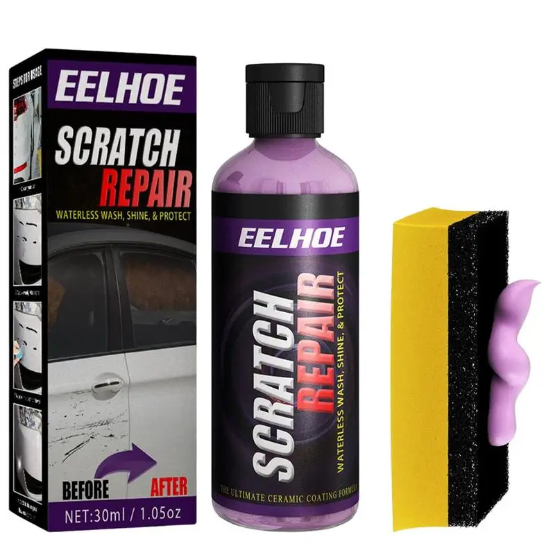 

30 Ml Car Scratch Remover Polish Paint Restorer Auto Paint Scratch Repair Coating Car Scratch And Swirl Refurbishment Agent