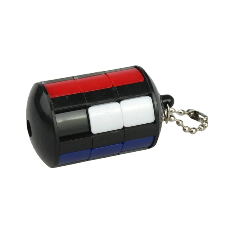 

1Pc Anti-stress Puzzles Mini Magic Cube with Keychain Educational Jigsaw Kids Toys Smart Tower Games Children Christmas Gift