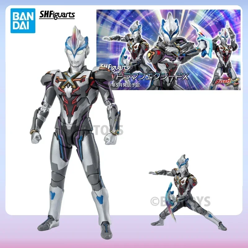 В наличии Bandai S.H. Фигурarts Ultraman Series SHF X превосходная форма суставов подвижная аниме