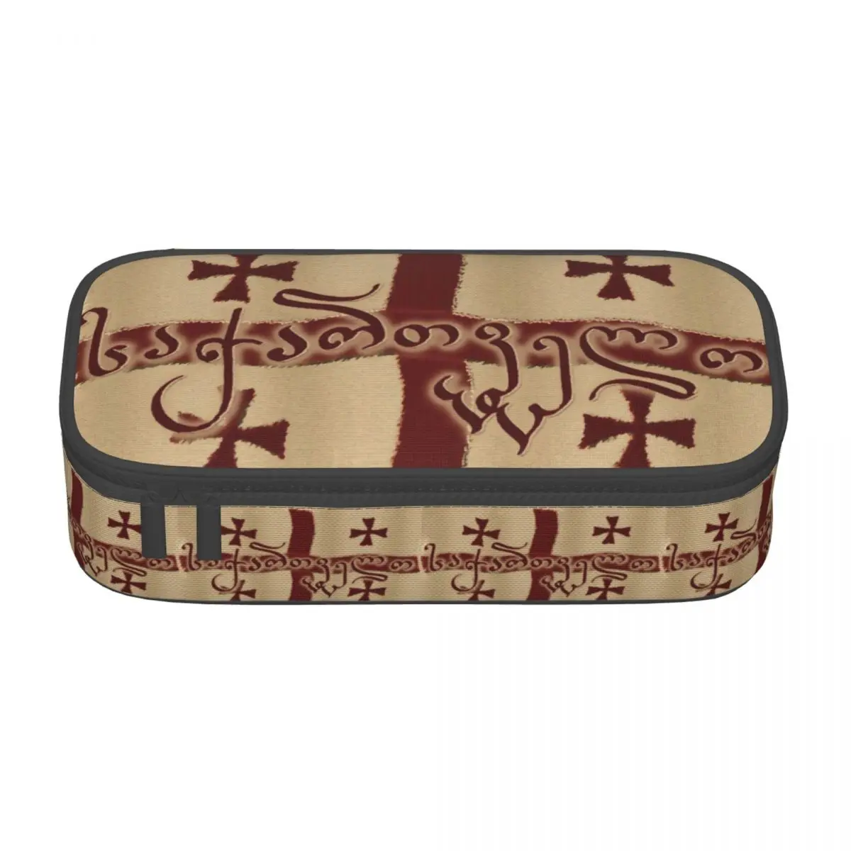 Индивидуальный карандаш с флагом Республики Джорджия милый большой вместимости