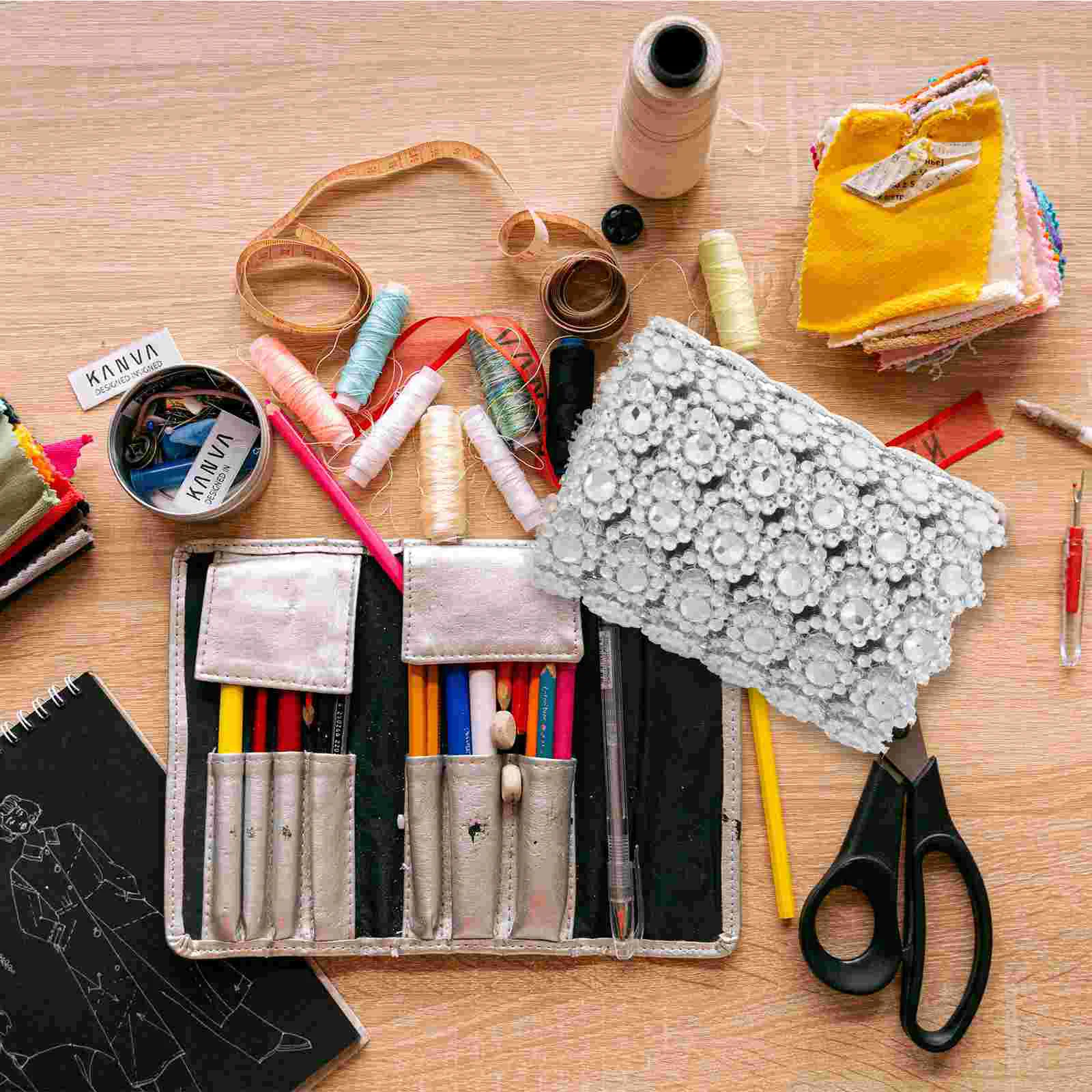 Подсолнух Ряд бриллиантов Декоративная отделка одежды Стразы Лента Нежная