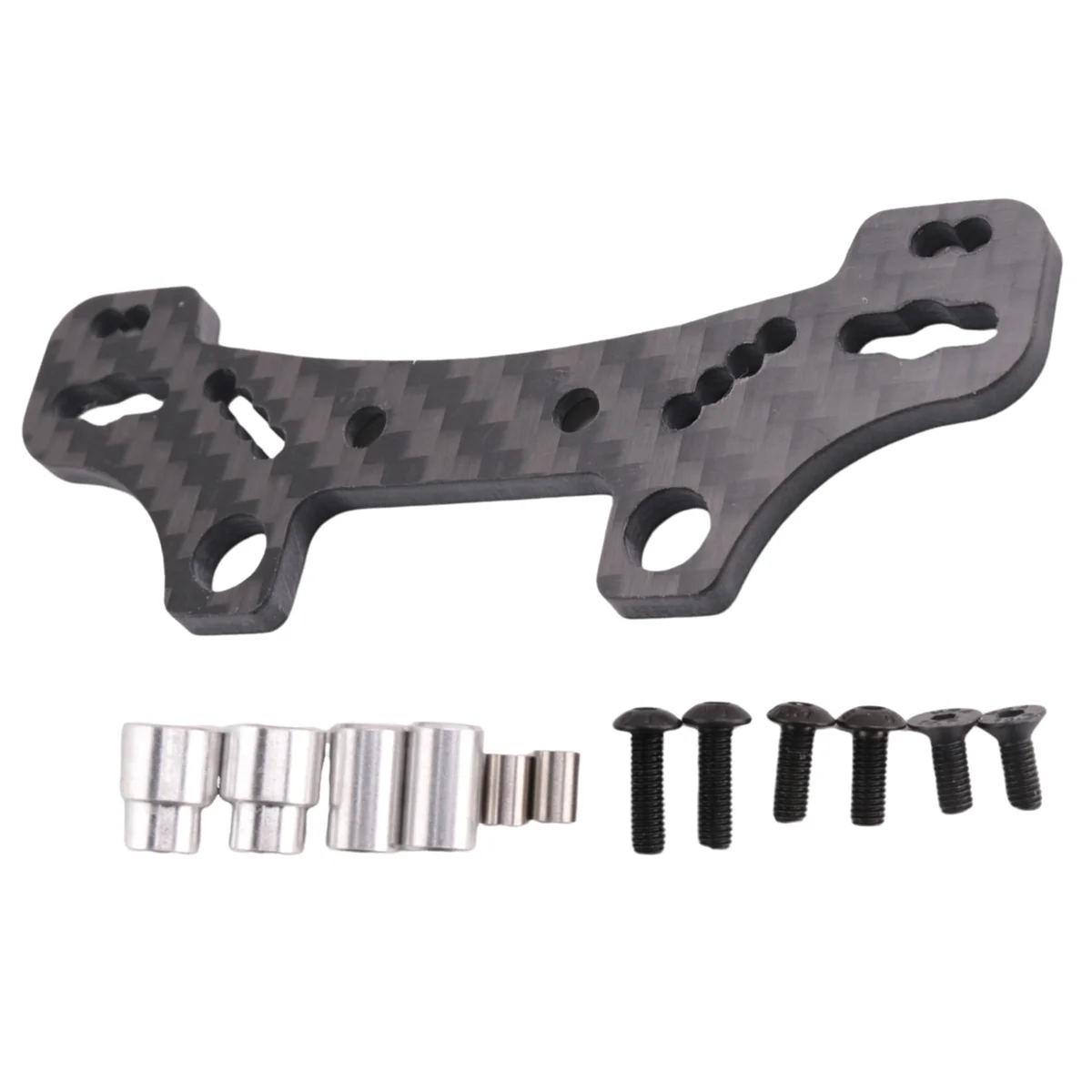 Амортизирующая башня из углеродного волокна для Tamiya TT02 TT-02 TT02D TT02R TT02T 1/10 детали