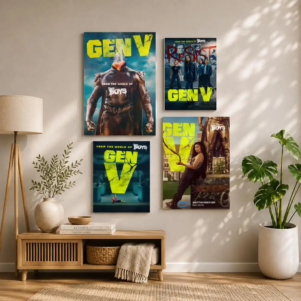 Фото Постер TV G-Gen VS HD, самоклеящийся, водонепроницаемый, настенный декор, идеально подходит для дома, офиса, общежития, спальни, отличный подарок №2