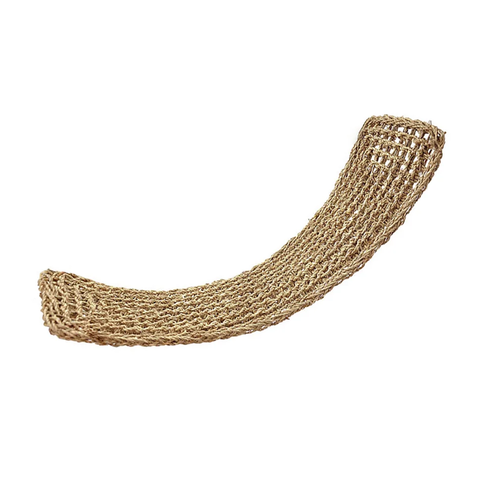 

Lizard Hammock Reptile Mat Lounger Bearded Dragon Seagrass Pet Woven Bed Hanging Parrot Chewingbraided Habitat Gecko Climbing