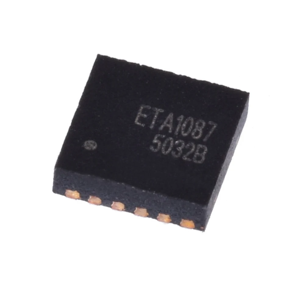 

5 шт. ETA1087D3M DFN3X3-12 ETA1087 5 В/2,5 А выход, синхронный пошаговый преобразователь с эмулятором DCP IC