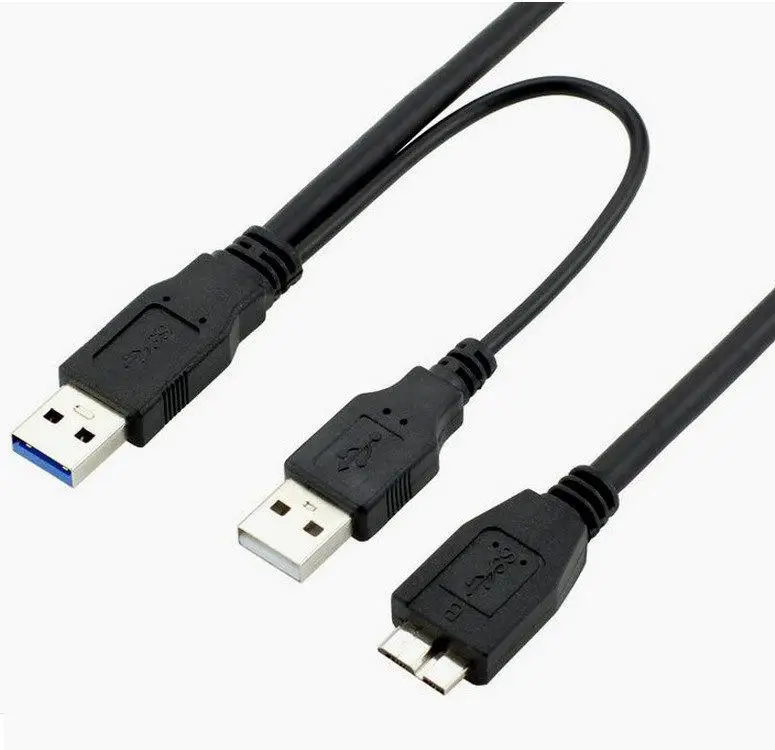 

Кабель-переходник с USB 3,0 «папа» на Micro USB 3 «папа» с дополнительным питанием usb «папа» на Micro USB B «папа», кабель-переходник для жесткого диска, Н...