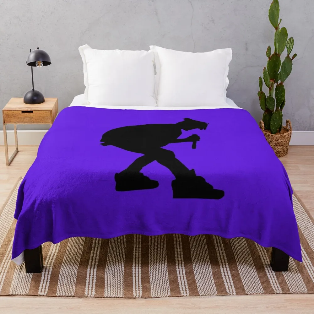 Billie Jyish силуэт Violett Плед Фланелевая ткань Мягкие одеяла для кроватей