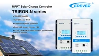 new arrival 720w 30a mppt solar charge battery regulatorcontroller triron3210n