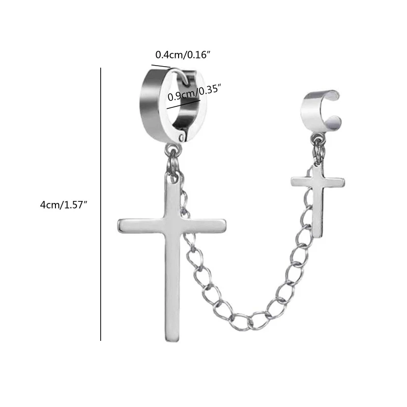 Для цепочки с кисточками и широкой манжетой зажим на маленьком обруче висячие