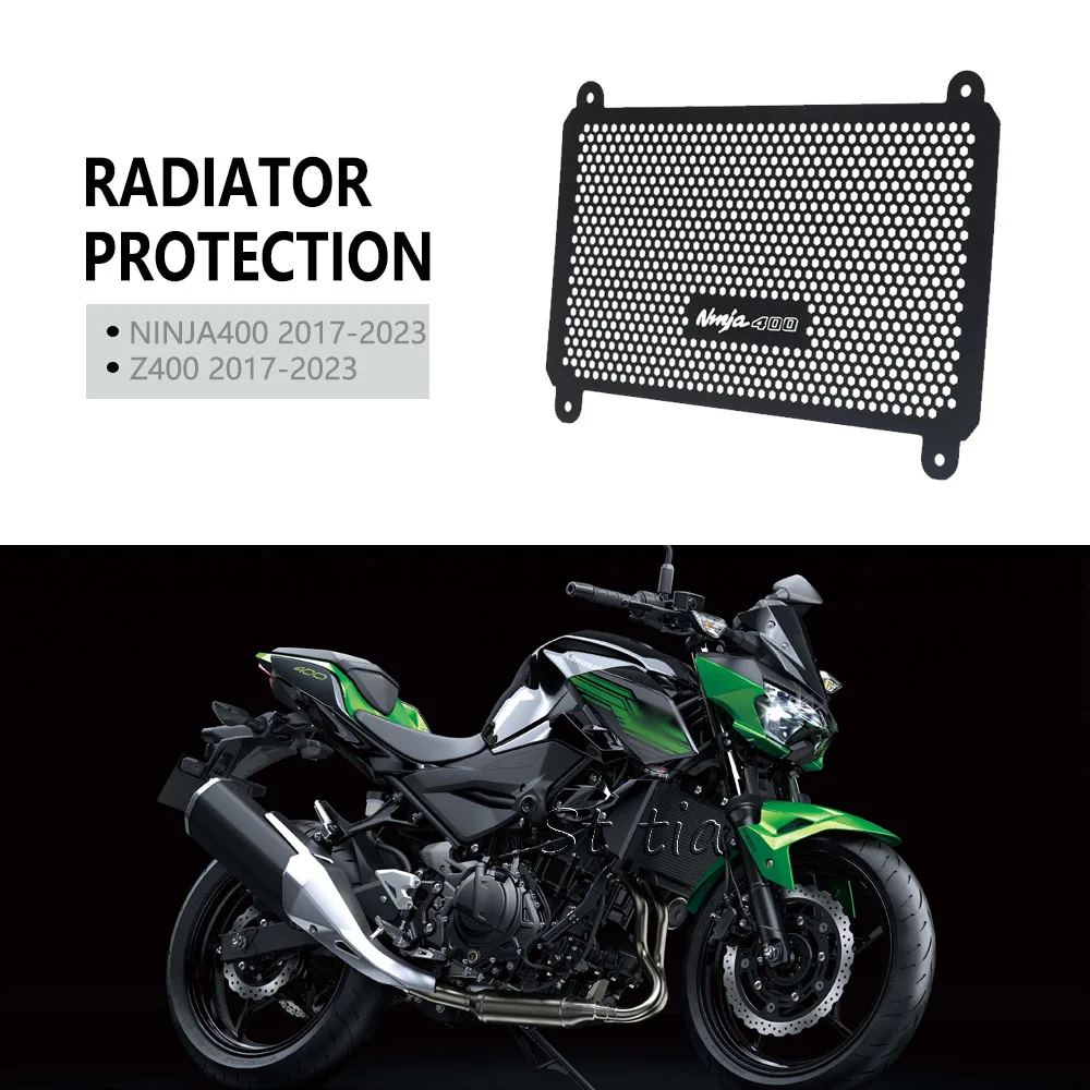 

Аксессуары для мотоциклов KAWASAKI NINJA400 NINJA 400 Z400 Z 400 2017-2023 2022 защитная решетка радиатора крышка гриля