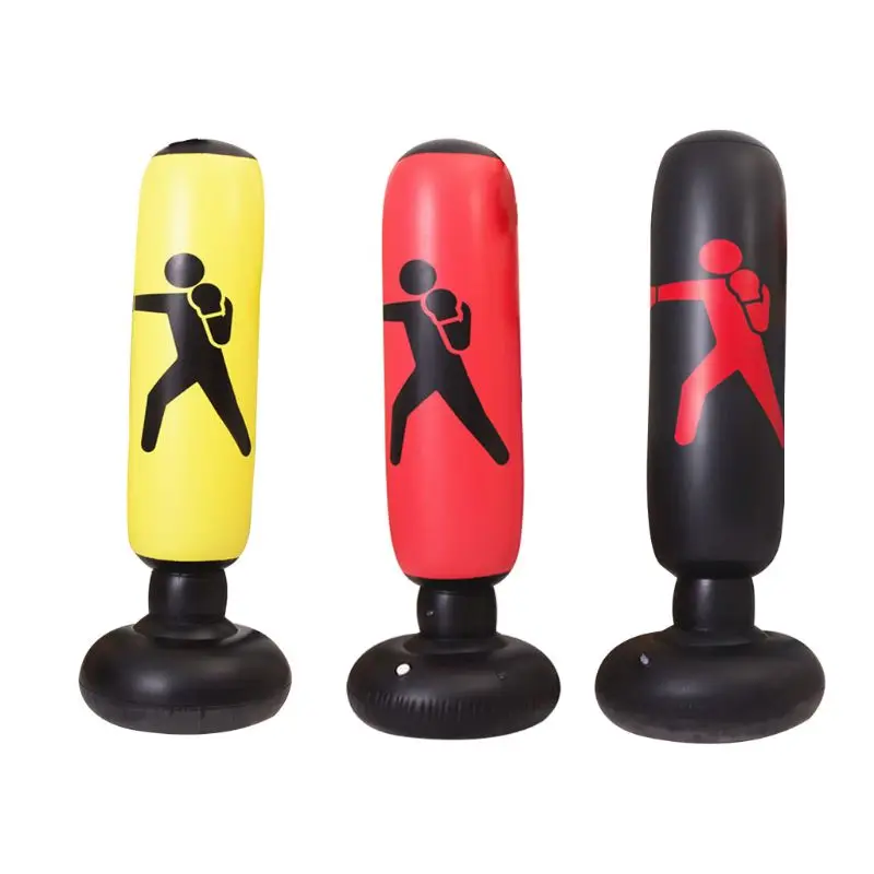 

Power Boxing Bag Inflatable Punching Bag Perfect for TAE Kwon Do, MMA, Muay Thai