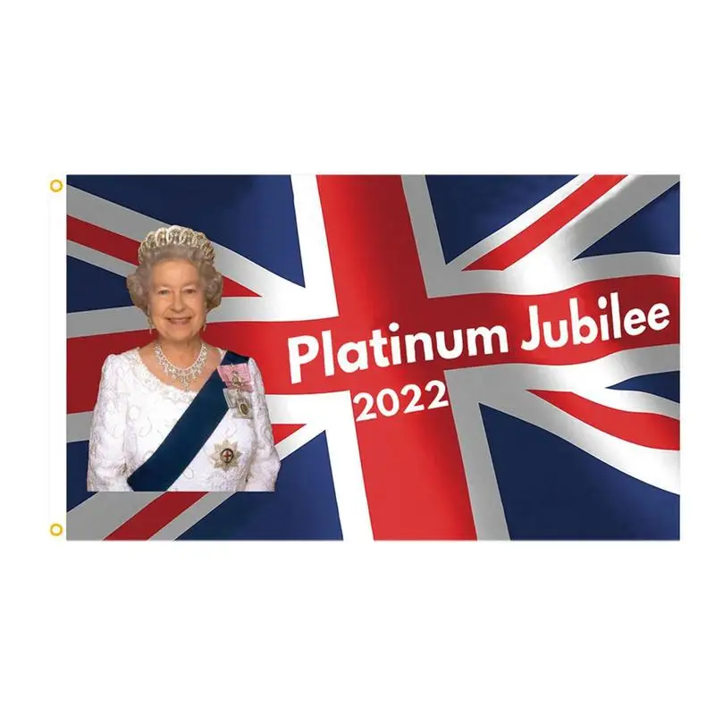 

Платиновый Садовый флаг Елизаветы королевы Елизаветы II юбилейта флаги для памятного дня юбилейта платиновая памятная служба