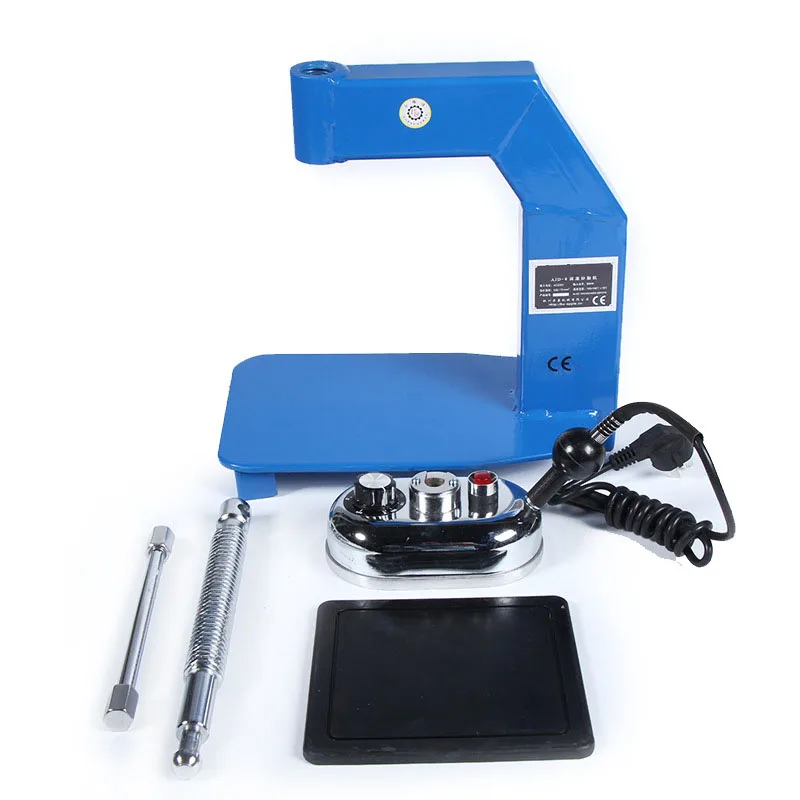 Adjustable temperature steam repair tool point vulcanizer vacuum tire hot repair film with timing function