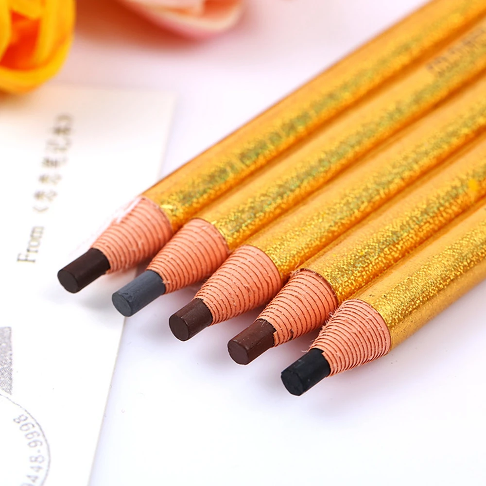 12PCS/lot  Eyebrow Pencil Eye Brow Makeup Face Care Tool Black Brown Gray Coffee 4 Colors Available Free Shipping