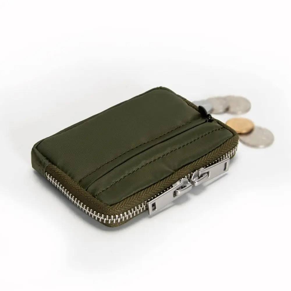 Портативный нейлоновый Кошелек для монет держатель карт RFID-защита от кражи