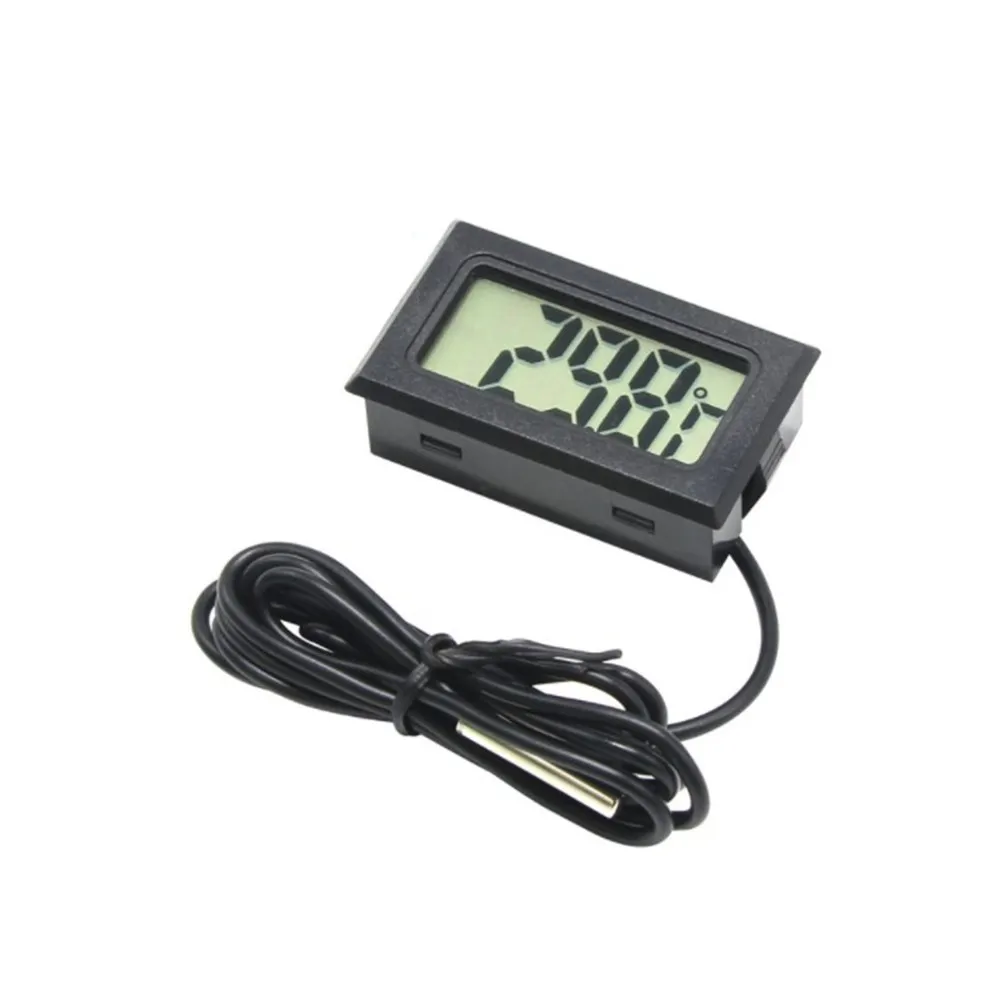 

Digital Temperature Hygrometer Sensor Instrument LCD With Waterproof Probe NTC 10K/3435 Thermometer Measurement Tools