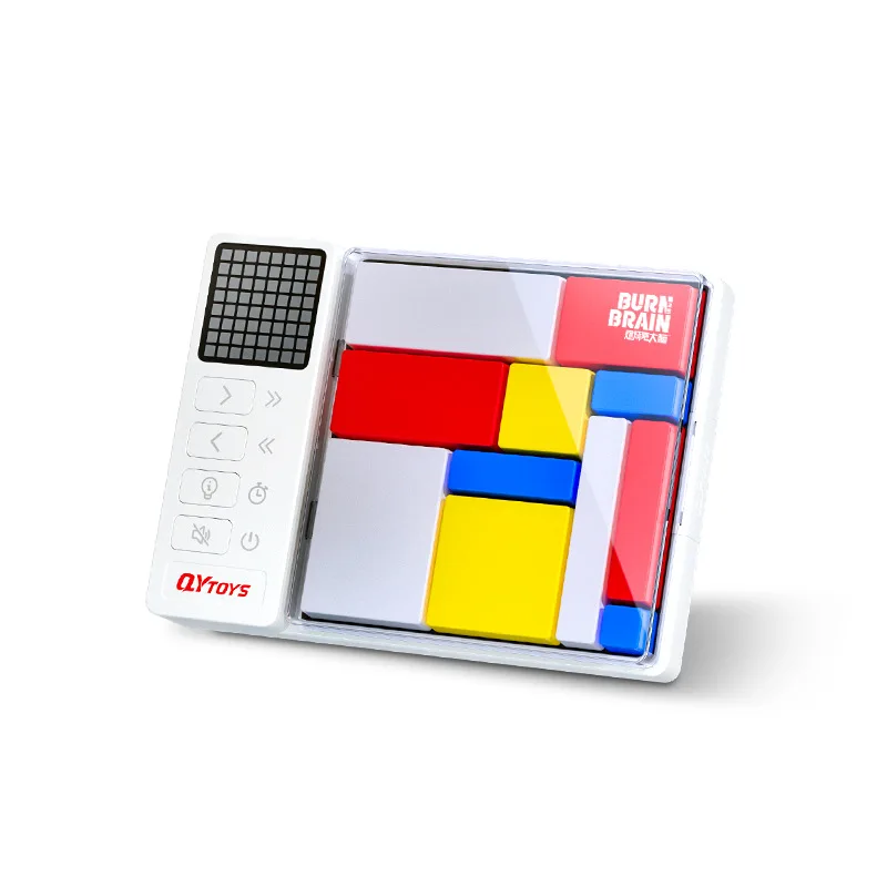 

Qiyi Intelligent Puzzle Super Building Block Electronic Toy Logic Box Children's Gift Assembly Klotski Boys