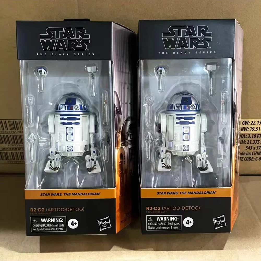 [В наличии] Hasbro STAR WARS The Black Series R2-D2 (Artoo-Detoo) Фигурка в масштабе 6 дюймов Модель Орнамент Игрушки Подарки (F8351) (art.: 3920cf4e7cb87) - 3920cf4e7cb87
