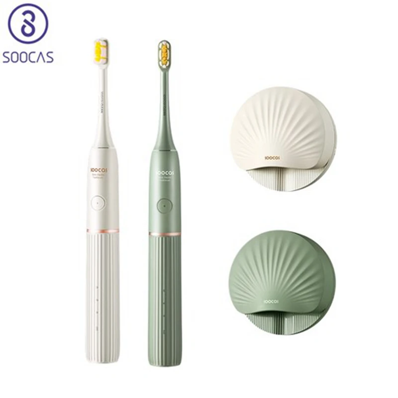 

SOOCAS D2 Adult Sonic Electric Toothbrush UVC Sterilization Timer Brush Long Standby 3 Tooth Care Modes IPX7 Type-C Charge Brush