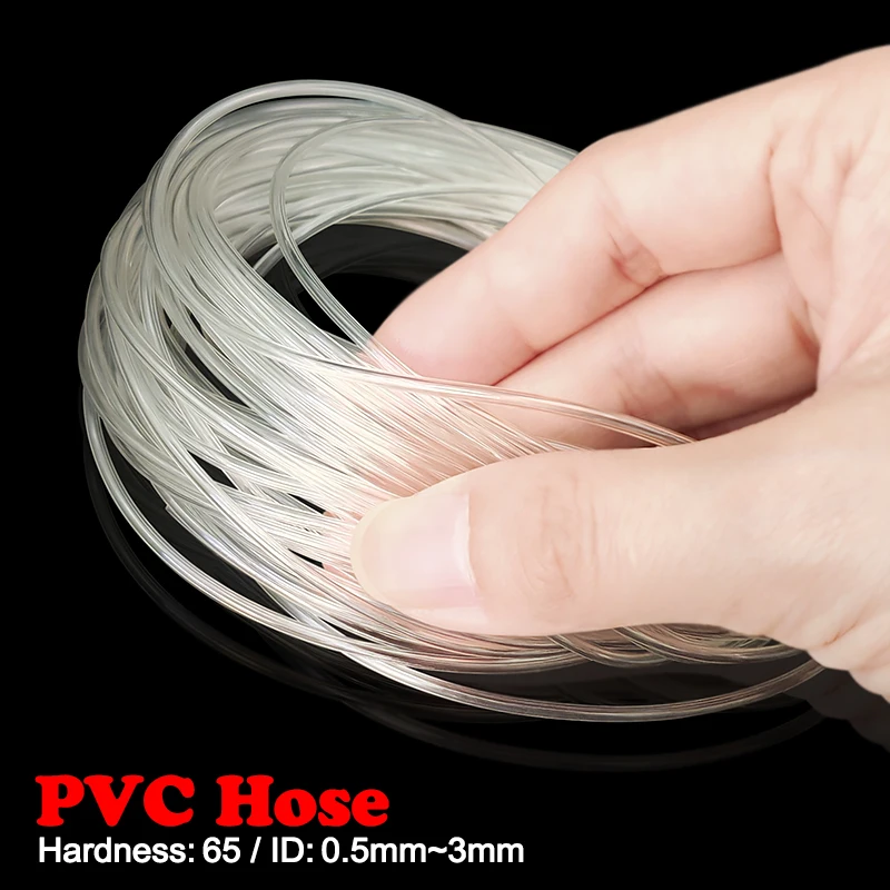 

Прозрачный ПВХ шланг для водопровода 0,5/0,8/1/1,2/1,6~3,5 мм 5/10/15/20 м