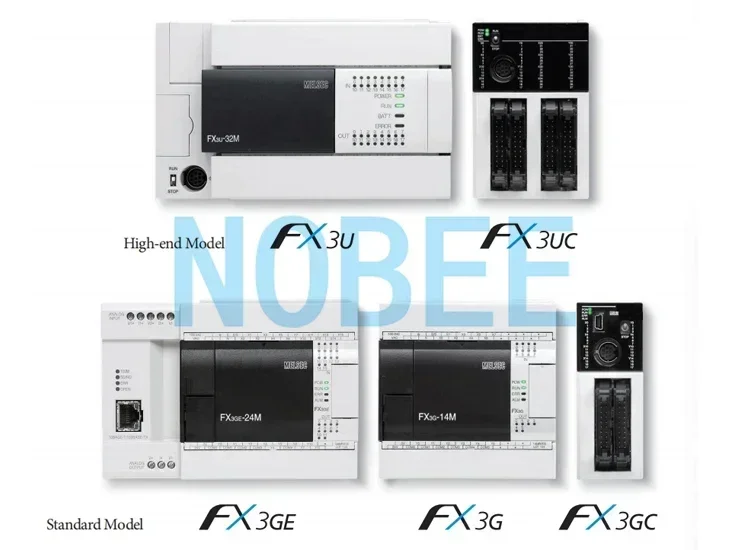 Контроллер ПЛК MELSEC-F FX3 FX3GE FX3GE-24MR/ES FX3GE-24MT/ES FX3G-24MR/DS FX3GE-24MT/DS Совершенно новый