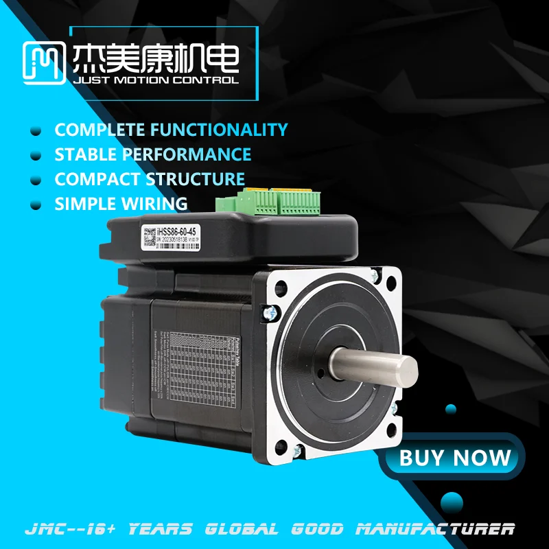JMC Встроенный шаговый двигатель с замкнутым контуром 60 В постоянного тока шаг jmc