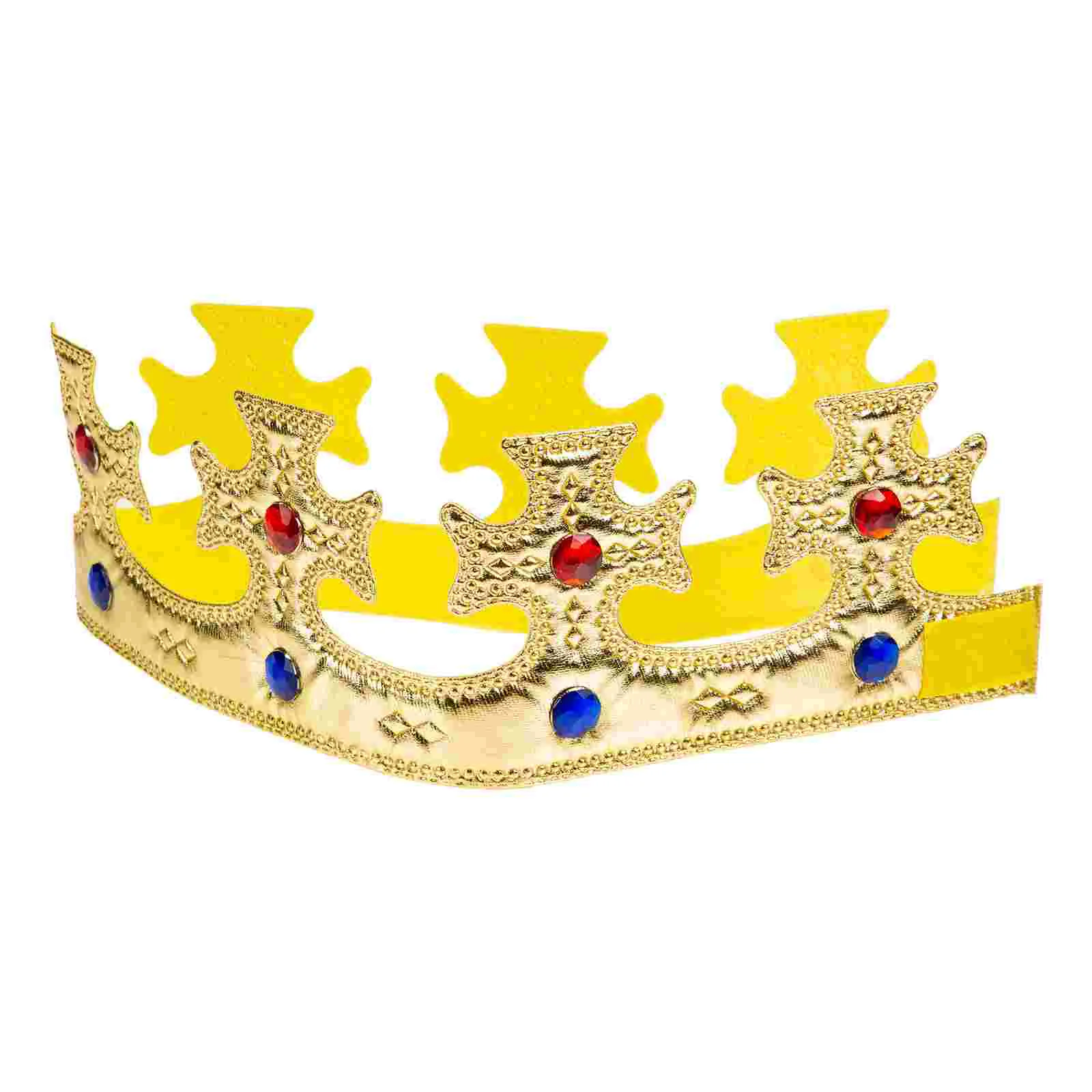 

Halloween Decor Birthday King Prince Birthday Party Hat Jeweled Headband Royal Dress Up Accessory Boy Birthday Party Favors Gold