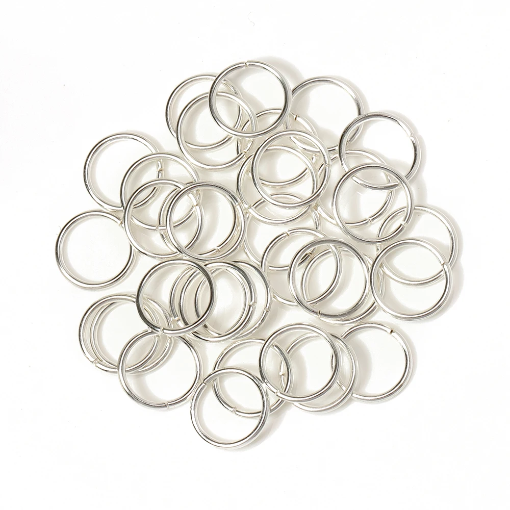 

200pcs/Lot 5mm 4mm Wholesale Open Circle Jump Rings Necklace Bracelet Pendant Connector DIY Ear Making Jewelry Craft Accessories