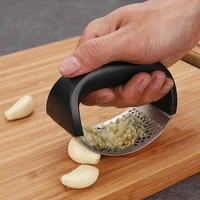 household 304 stainless steel multi function bracelet garlic press mini twister creative kitchen grinding garlic artifact