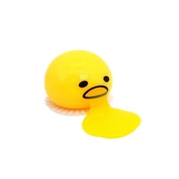 2022 squishy puking egg yolk stress ball with yellow slime kid adult relieve anxietytoy hen bachelor party office bar guest gift