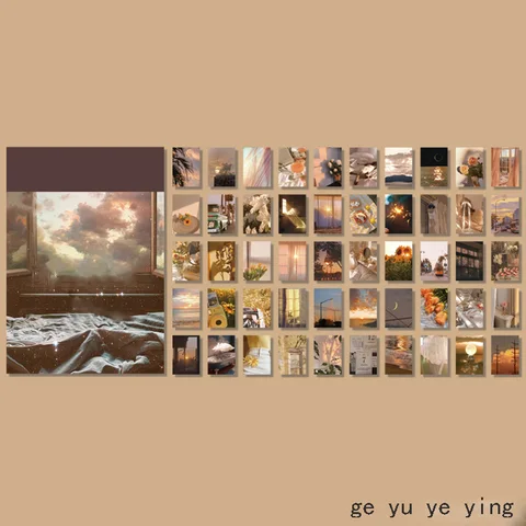 Стикеры декоративные бумажные с фотографиями в стиле INS Pinkinahy - изображение