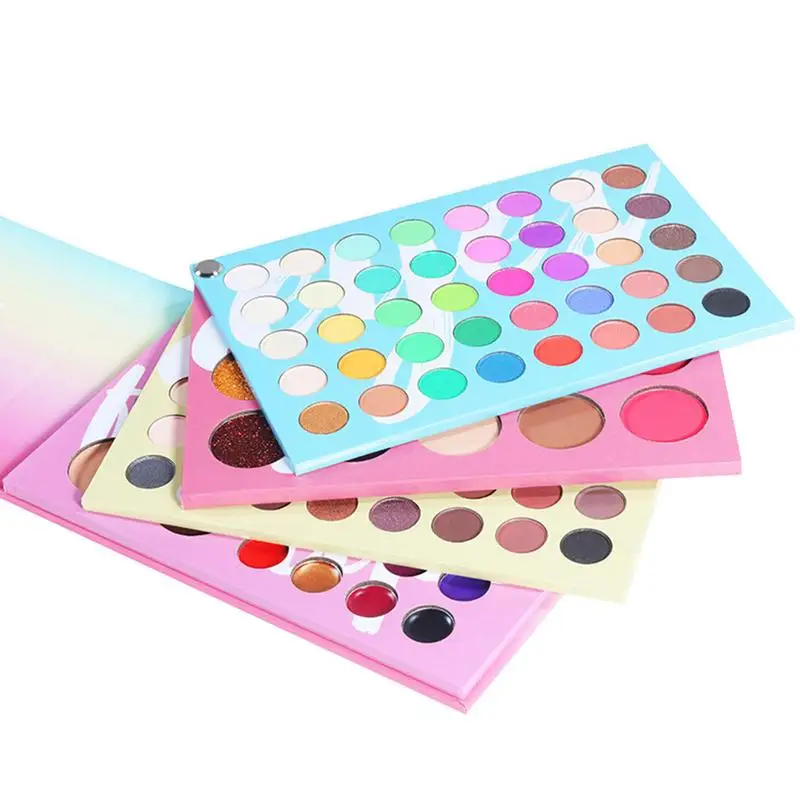 

121 Color Makeup Tray Waterproof Four-Layer 3D Eyeshadow Palette Great Gift For Makeup Lovers Family And Friends On Birthdays