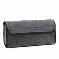 new portable foldable car trunk organizer felt cloth storage box case auto interior stowing tidying container bags high quality