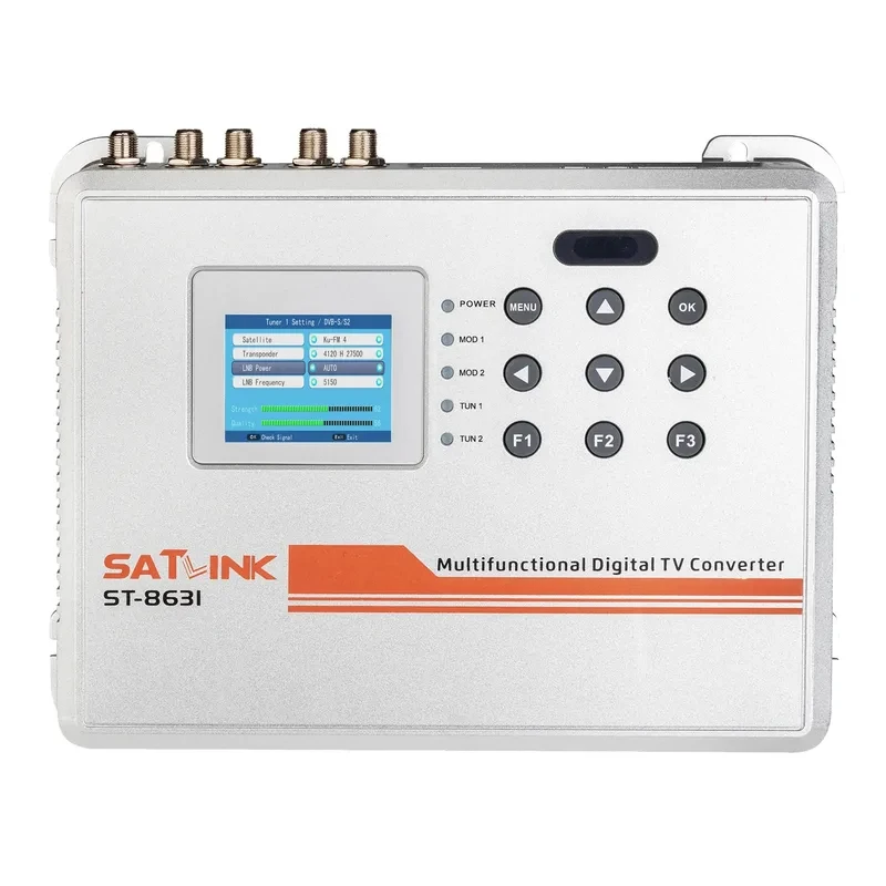 SATLINK ST-8631 Многофункциональный цифровой ТВ-конвертер DVB-SS2DVB-TT2DVB-CISDB-T Модулятор IPDVB-TISDB-T STB, или ISDB-TD (art.: 3920dbde7ee7d) - 3920dbde7ee7d