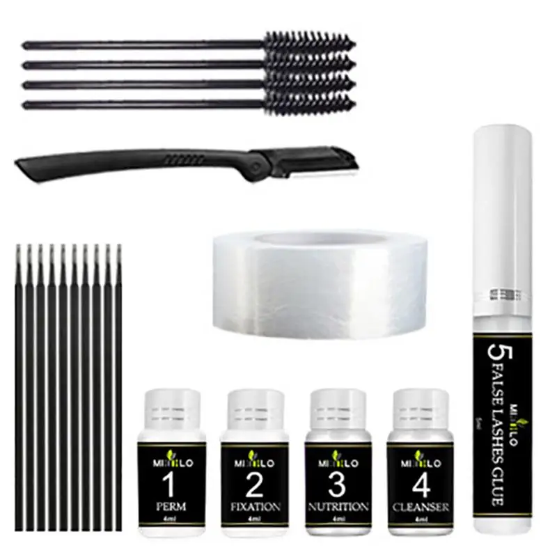 

2 In 1 Brow Lift Kit Eyebrow Lifting Beauty Salon Fast Perm Make Up Tools Styling Perming Setting Curling Eyelash Lift Set
