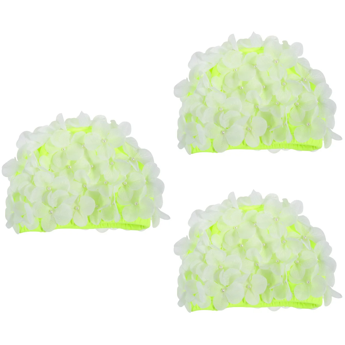 

3 шт., женская шапочка для волос, из полиэстера