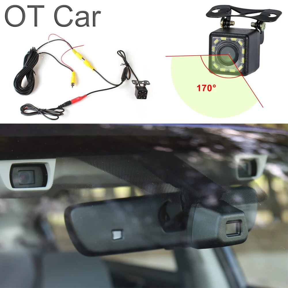 4/8/12 LED Lights HD Reversing Camera CCD Waterproof Set Wide Angle Car Rear View Camera Durable Cars Accessories Supplier