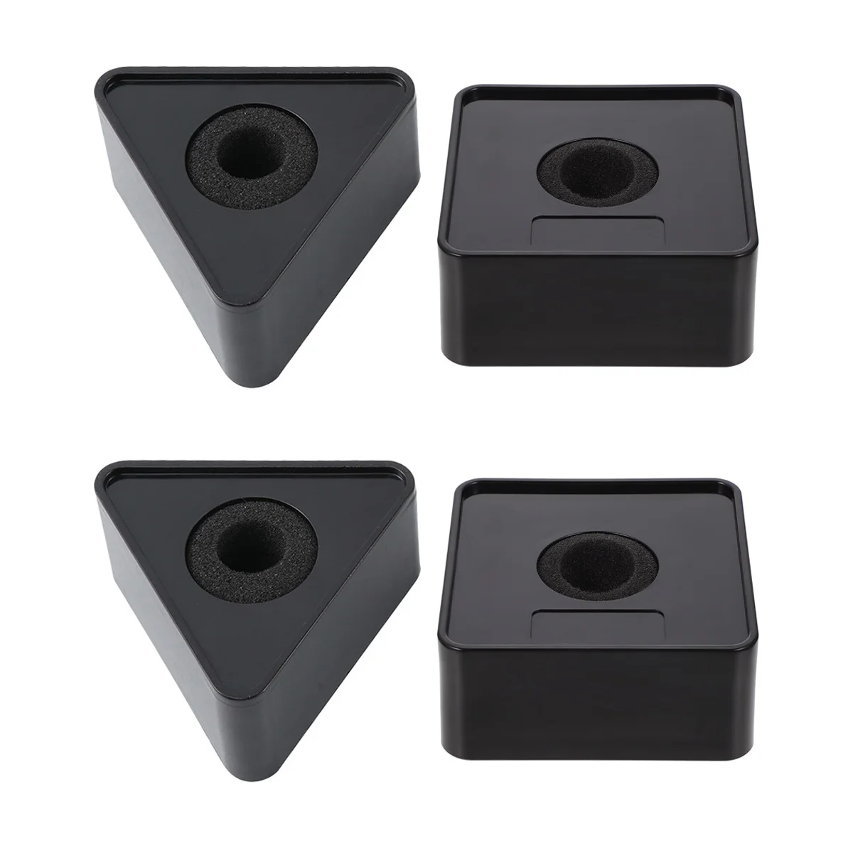 

Logo Mic Flag Microphone Station Interview News Supplies Box Triangular Karaoke Stands Square Cube Stand