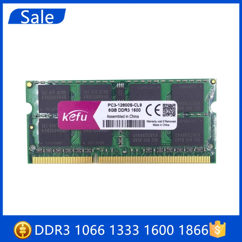 Оперативная память для ноутбука DDR3 2 ГБ 4 8 1066 МГц 1333 1600 1866 DDR3L |