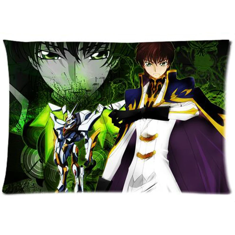 Наволочка с зелеными волосами из аниме-кода Geass Lelouch of the Rebel Подушка Sham Suzaku Kururugi