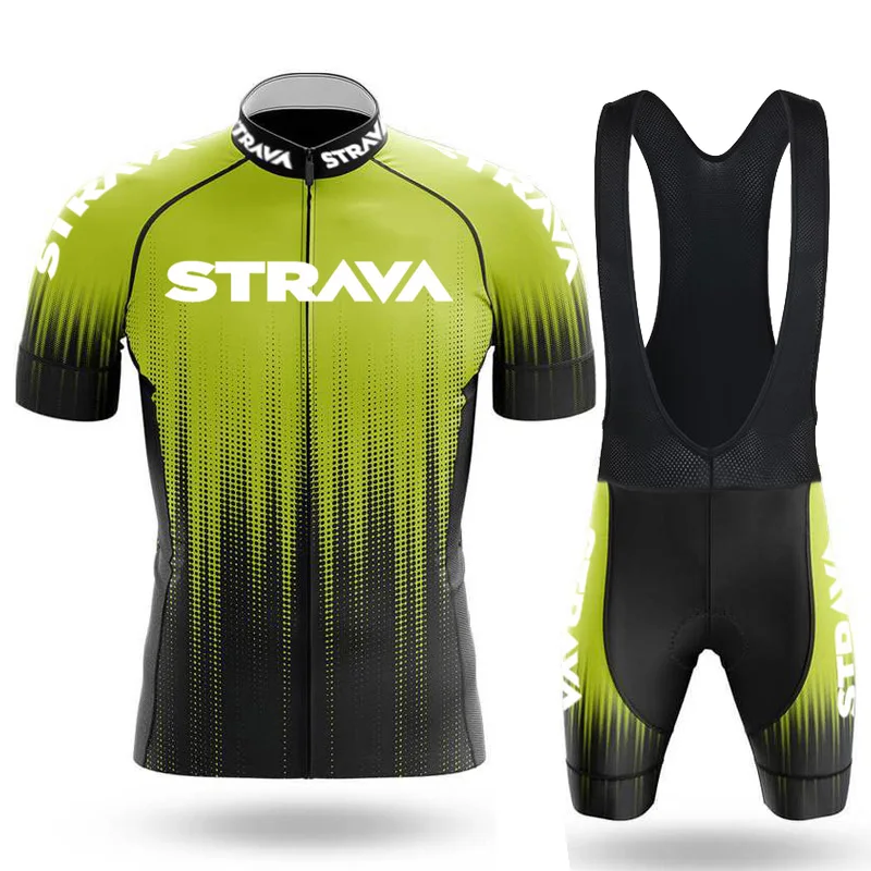

Cycling Jersey Men Set Pro 2021 Mtb Bib Short STRAVA Clothing Man Laser Cut 2022 Triatlon Sports Woman Summer Maillot Bike Male