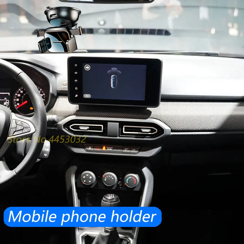 Держатель для телефона автомобильный Dacia Sandero подставка лобового стекла