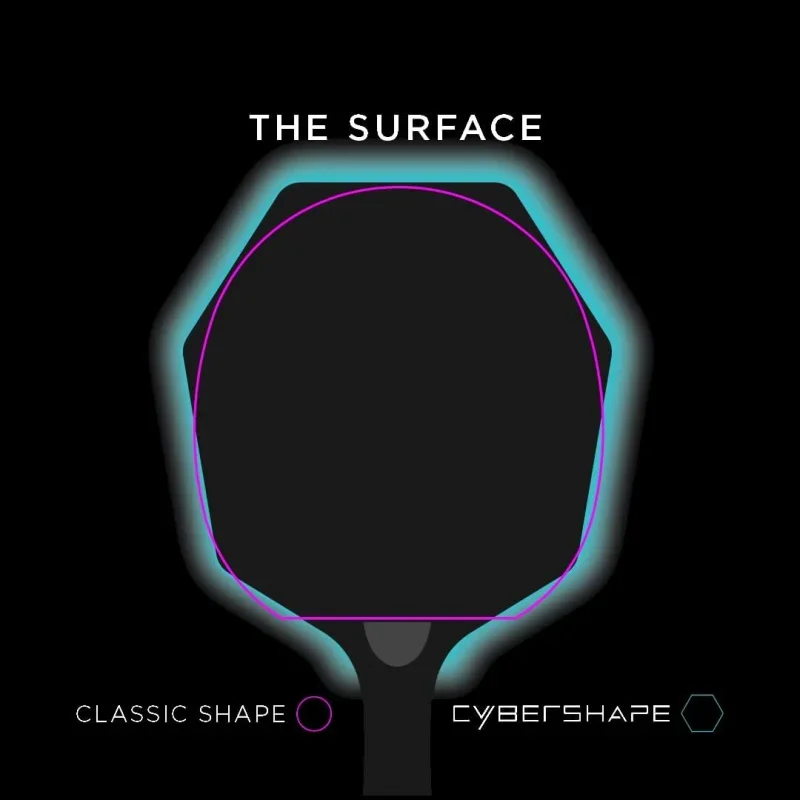 Лезвие для настольного тенниса STIGA Cybershape Carbon | Весло пинг-понга — уникальный