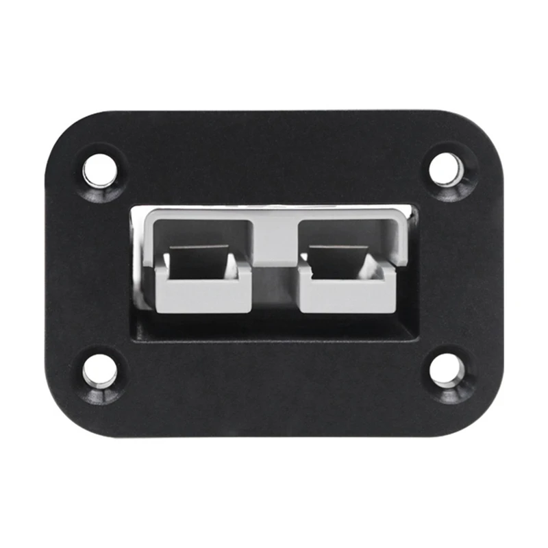 

4х Новый утапливаемый кронштейн для Anderson Plug 50A, комплект коннекторов, монтажный кронштейн, панель, крышка, аксессуары для фургона, кемпера, ло...