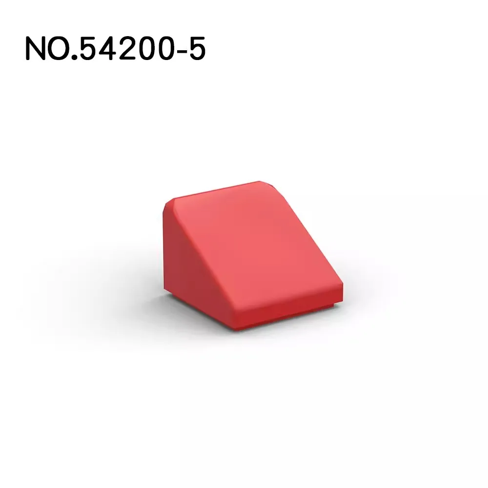 50Pcs MOC 54200 Slope 30° 1 x 2/3 Brick Changeover Catch for High-tech Building Blocks Parts Tech Toy DIY Educational