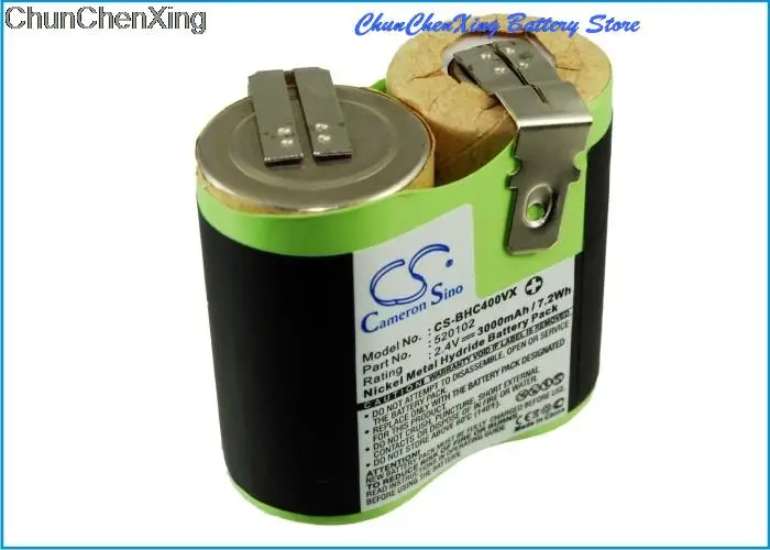 Аккумулятор Cameron Sino 3000 мАч 520102 для Black &amp Decker Classic HC400 |