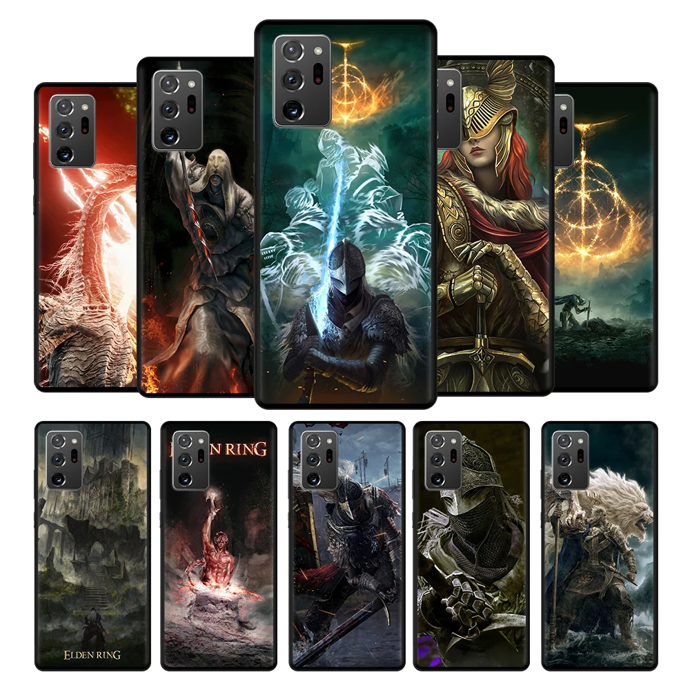 

Elden Ring Case Cover for Samsung Galaxy Note 10 20 8 9 10+ Ultra F12 F22 M30s M11 M22 5G Original Print Soft Bag Funda Casing